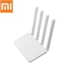 Original Xiaomi Mi WiFi Router 3C 2.4GHz 802.11n 300Mbps 64MB ROM 4 Antennas Smart WiFi Repeater APP Control Support iOS Android