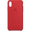Silicone Back Case/Cover for iPhone X / Xs 5.8″ RED
