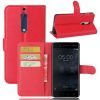 Flip Leather Case for Huawei Mate 10 Lite (Red)