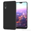 Back Silicone Cover Case for HUAWEI P20 Black