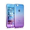 Gradient Color Ultra Thin 2in1 Silicone Case For iPhone X (BLUE/PURPLE)