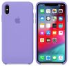 Silicone Back Cover/Case for iphone Xs Max LILAC