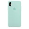 Silicone Back Cover/Case for iphone Xs Max MARINE GREEN
