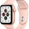 Apple iWatch SE (GPS) 40mm Aluminum Case with Pink Sand Sport Band – Gold