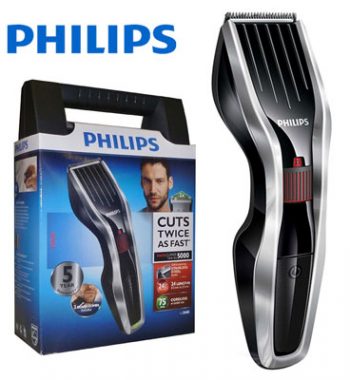 Philips Electric Hair Clipper HC5450/HC5690 with Rechargeable Titanium  Alloy Blade Cordless LCD Display Shaver for Men's Kids – Gadgets House