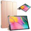 Tri fold Stand Cover / Case for SAMSUNG Tab  A7 (2020) / 10.4″ / SM-T500 / GOLD
