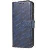Stylish Book Cover/Case For Samsung Galaxy A21S / SM-A217 (Navy)