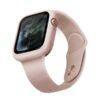 UNIQ LINO Premium Liquid Silicone Watch Case For Series 4/5 40MM – Pink