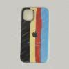 APPLE Silicone Case For iPhone 12/12 Pro Max – Rainbow (Black/Yellow/Red/Blue)
