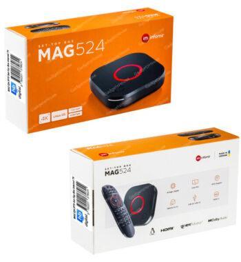 MAG425A — 4K Android TV Box IPTV solution for businesses by the manufacturer