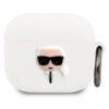 Karl Lagerfeld Karl Head For Apple AirPods 3 White