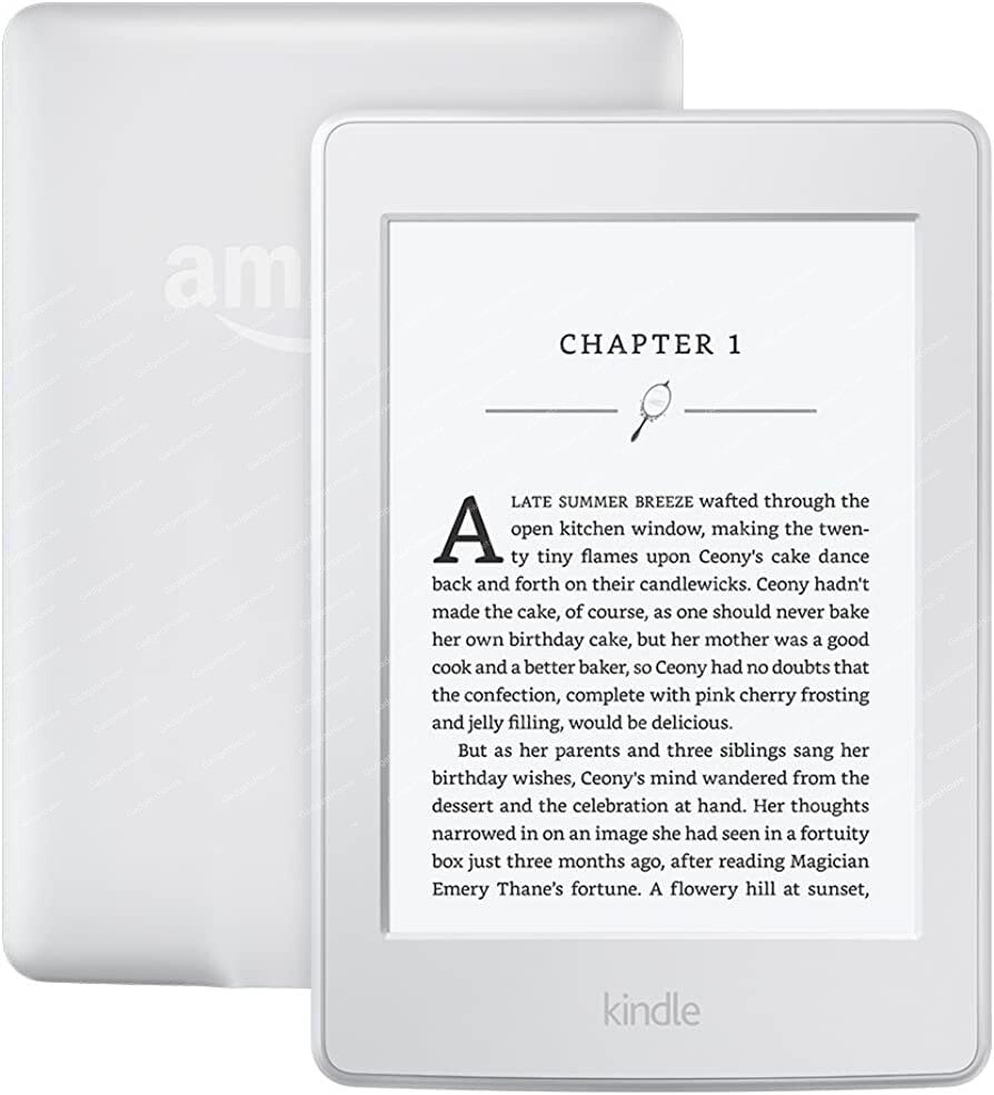 AMAZON Kindle PaperWhite 8GB WHITE WATERPROOF AMAZON CERTIFIED REFURBISHED (BROWN BOX)