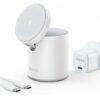 Anker PowerWave Mag-Go 2-in-1 Dock+Charger White