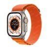 Apple Watch Ultra 49mm Titanium Case with Orange Alpine Loop Small (MNHH3) S