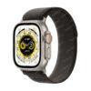 Apple Watch Ultra GPS + Cellular, 49mm Titanium Case with Black/Gray Trail Loop – M/L