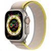 Apple Watch Ultra GPS + Cellular, 49mm Titanium Case with Trail Loop M/L- Yellow