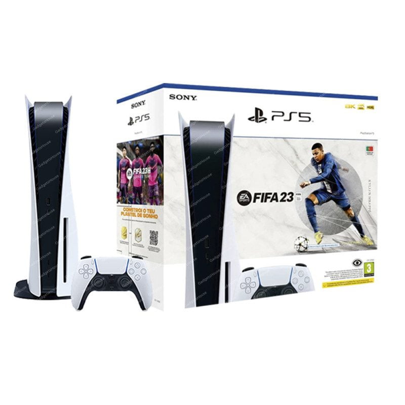 Sony PS5 with Blu-Ray Disc Edition 825GB with FIFA 2023