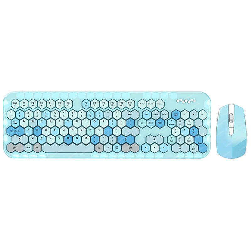 MOFII Wireless Keyboard + Mouse set  Honey Plus 2.4G (blue)