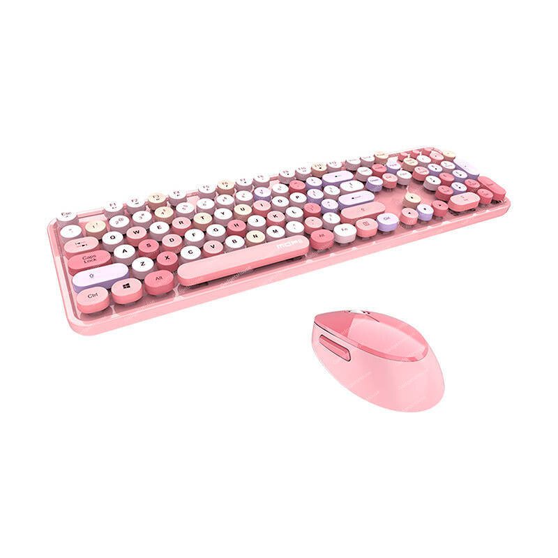 MOFII Wireless Keyboard + Mouse set Sweet 2.4G (pink)