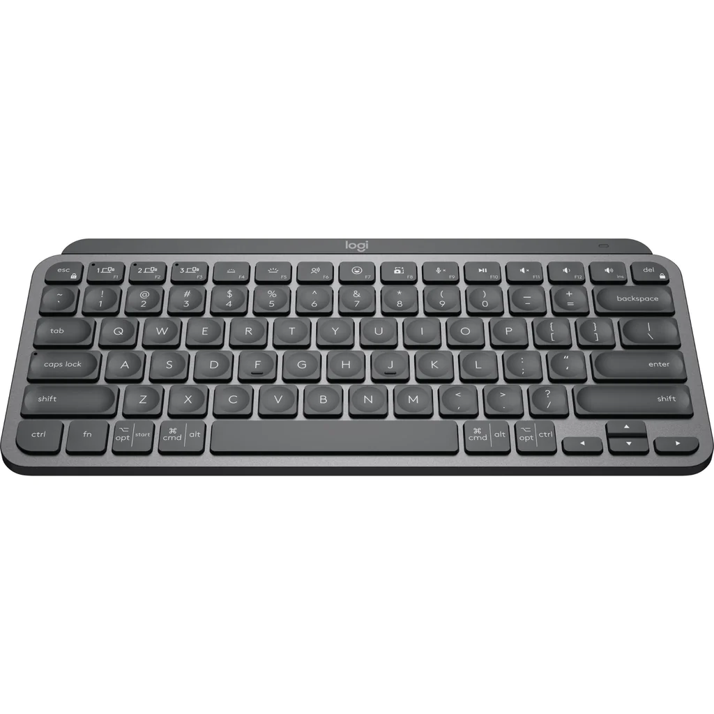 Logitech MX Keys Mini Wireless Keyboard, QWERTY – Graphite