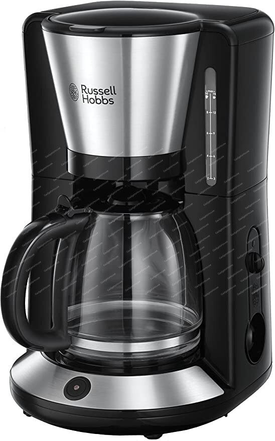 RUSSELL HOBBS ADVENTURE GLASS COFFEE MAKER, BLACK RH-24010