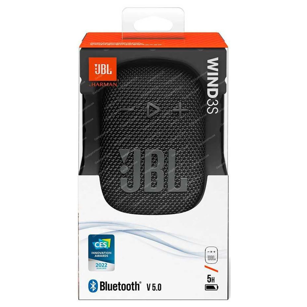 JBL Portable Speaker Wind 3S Black for Bicycles and Scooters