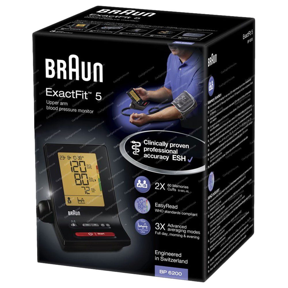 Braun ExactFit 5 Connect smart blood pressure monitor