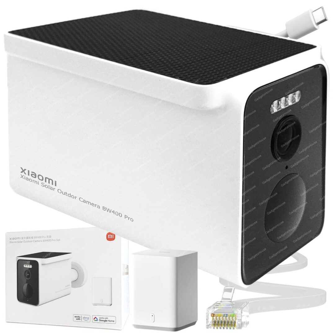 Xiaomi Solar Outdoor Camera BW400 Pro Set 4MP/2.5K IP66 – Outdoor Security Camera